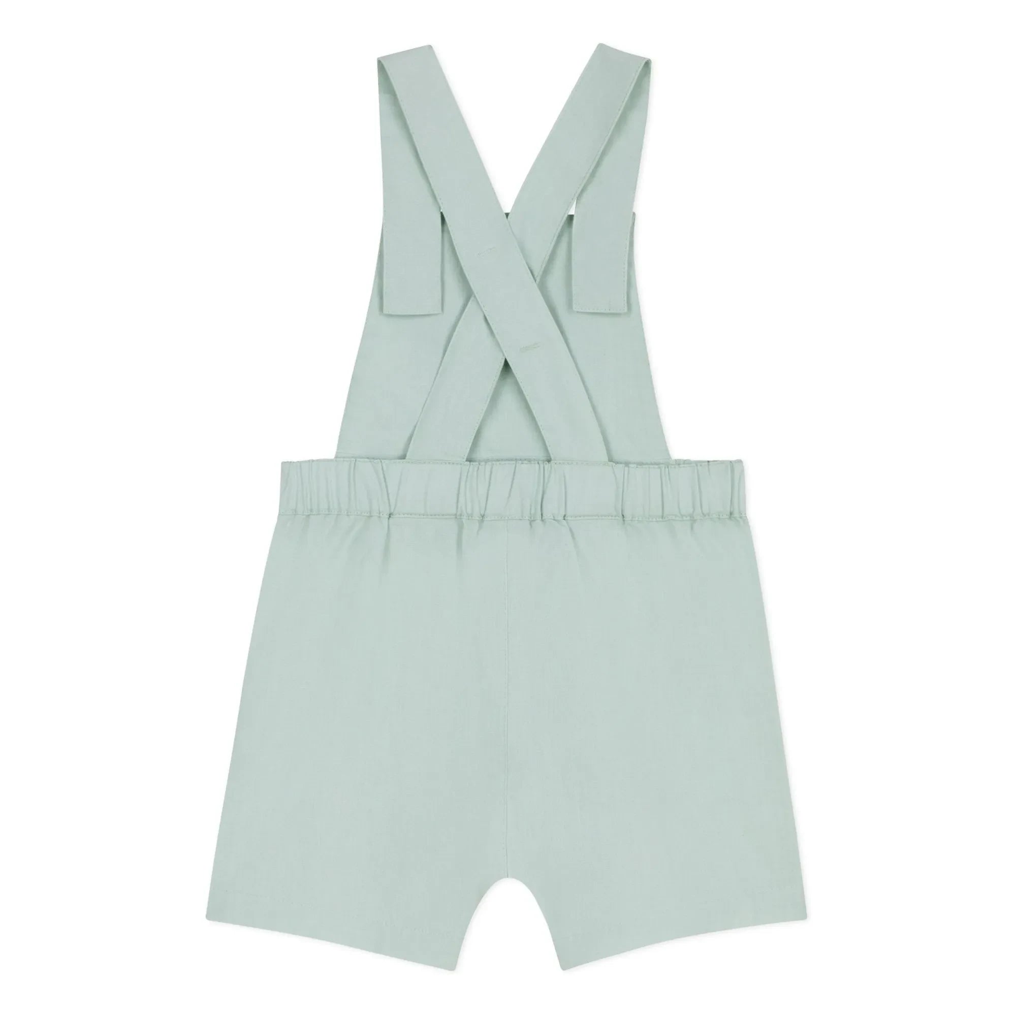 Petit Bateau - Keten Kısa Tulum | Adaçayı