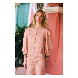 Maria de la Orden - Bristol Cotton Blouse | Peach