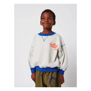 Bobo Choses - Sweat Dice Bobo Choses Organik Pamuk | Gri melanj