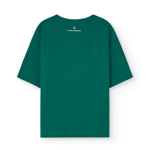 The Animals Observatory - Collie Fusée organik pamuklu T-shirt | Yeşil