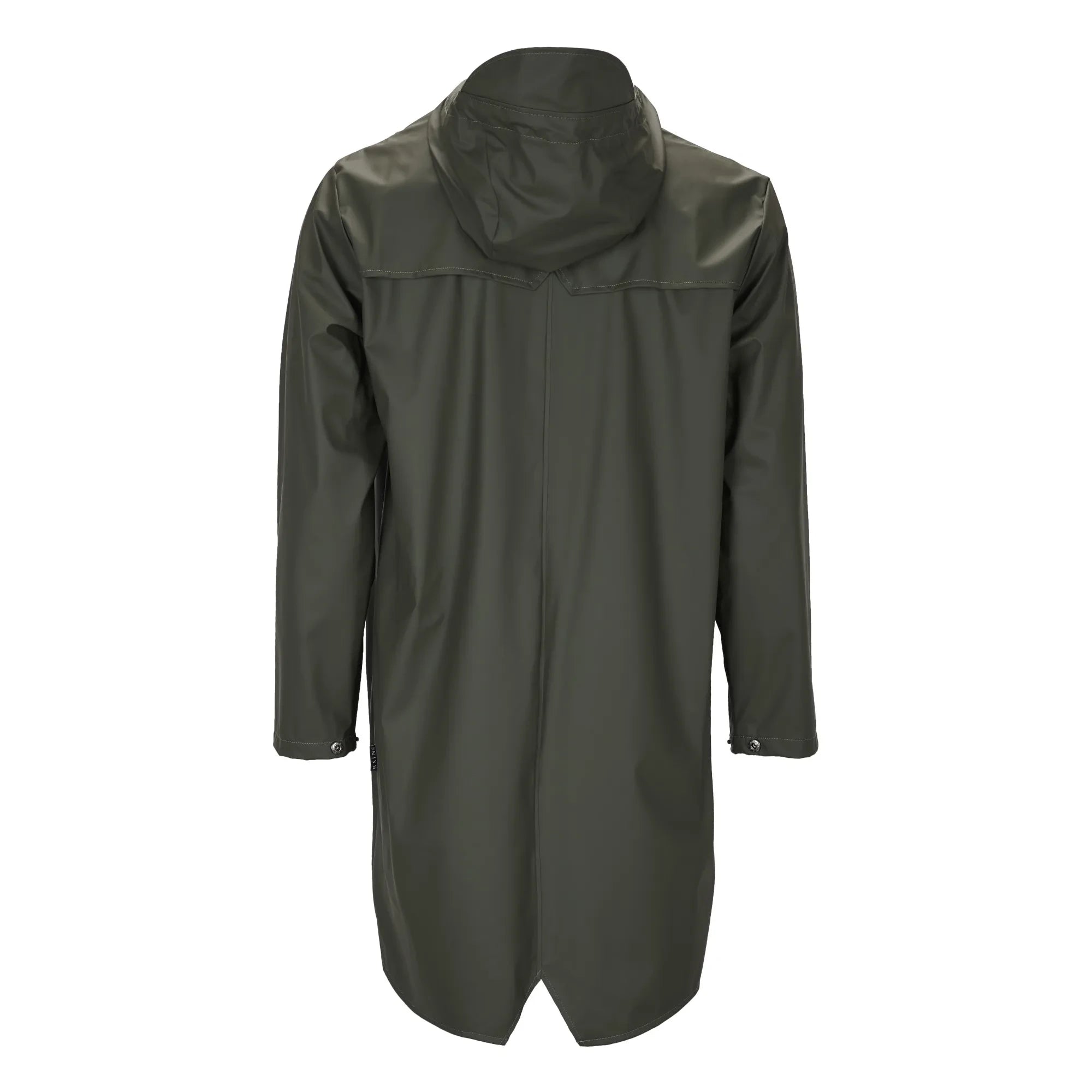 Rains - Unisex Uzun Su Geçirmez Mumlu Kaban | Yeşil
