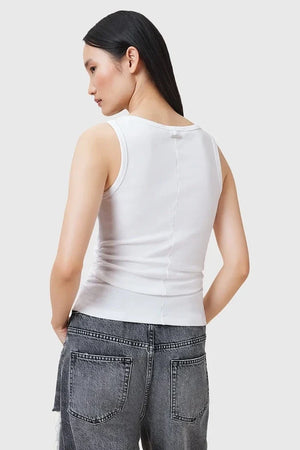 AllSaints pamuk ve elastan kadın üstü KATARINA