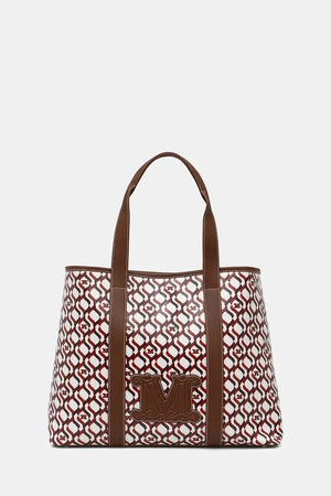 Max Mara Beachwear Kadın Sahte Deri Alışveriş Çantası FARNETO