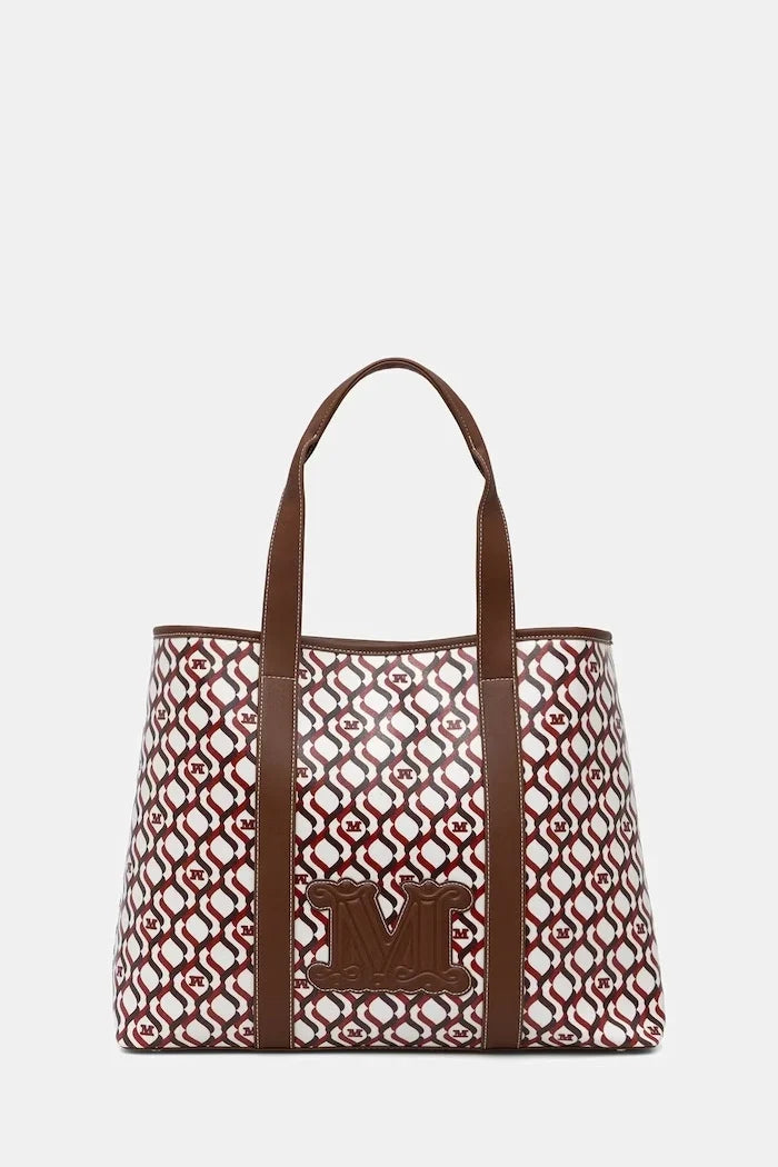 Max Mara Beachwear Kadın Sahte Deri Alışveriş Çantası FARNETO