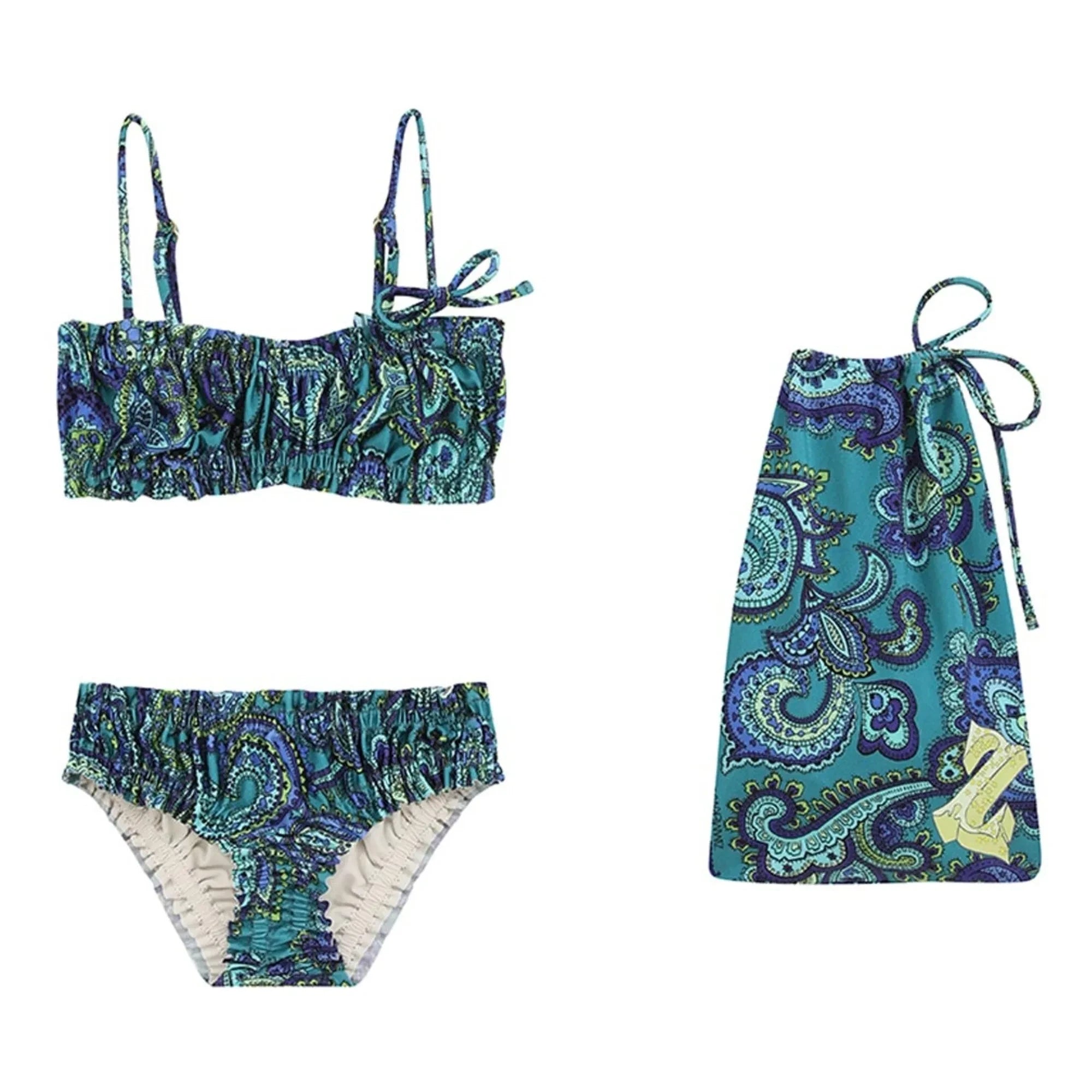 Zimmermann - Patience Paisley Mayo | Turkuaz