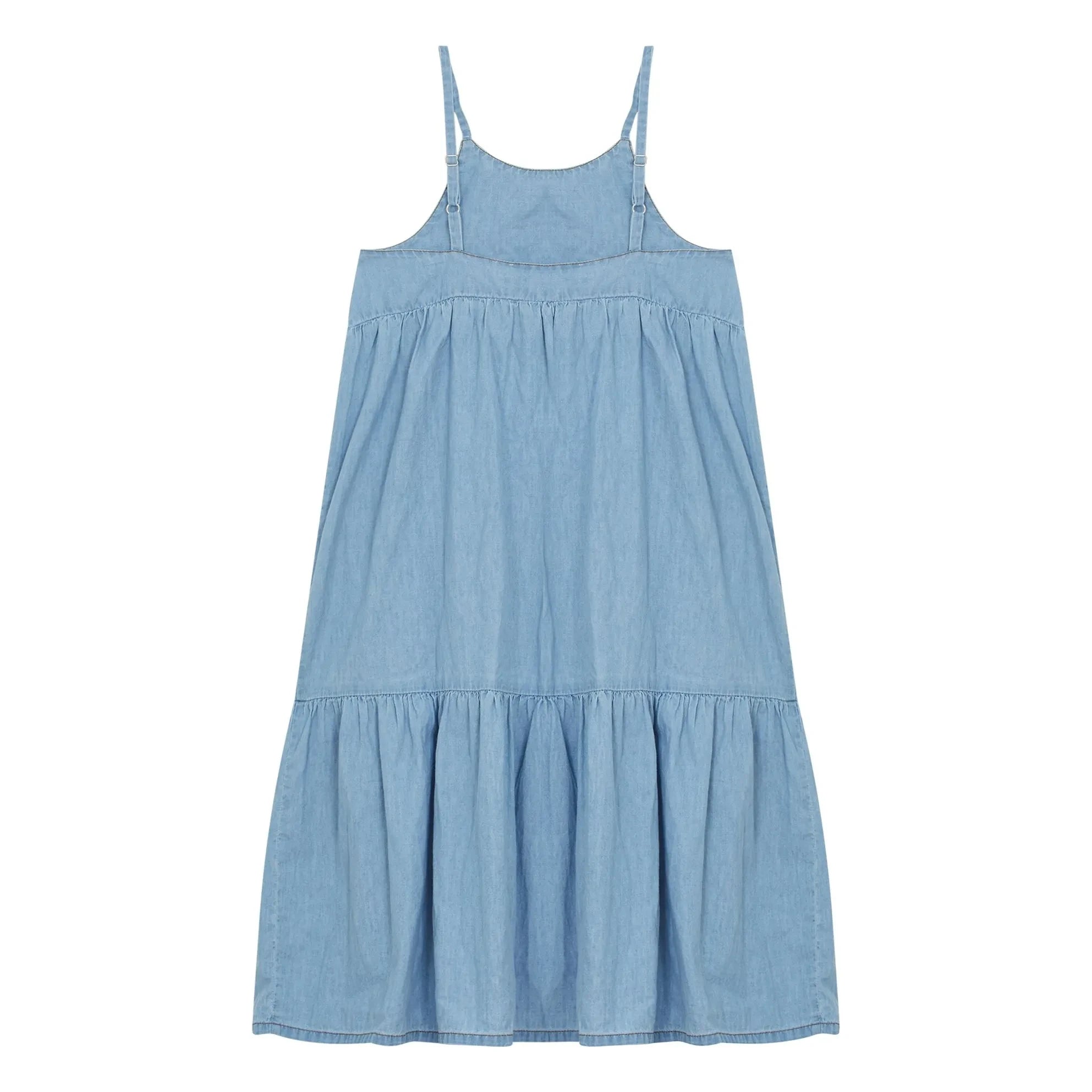 Hundred Pieces - Sanda Denim Elbise | Mavi