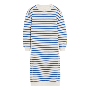 Bellerose - Fadola Marinière Sweater Dress | Heather White
