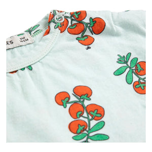 Bobo Choses - Organic Cotton Tomato T-Shirt | Light Blue