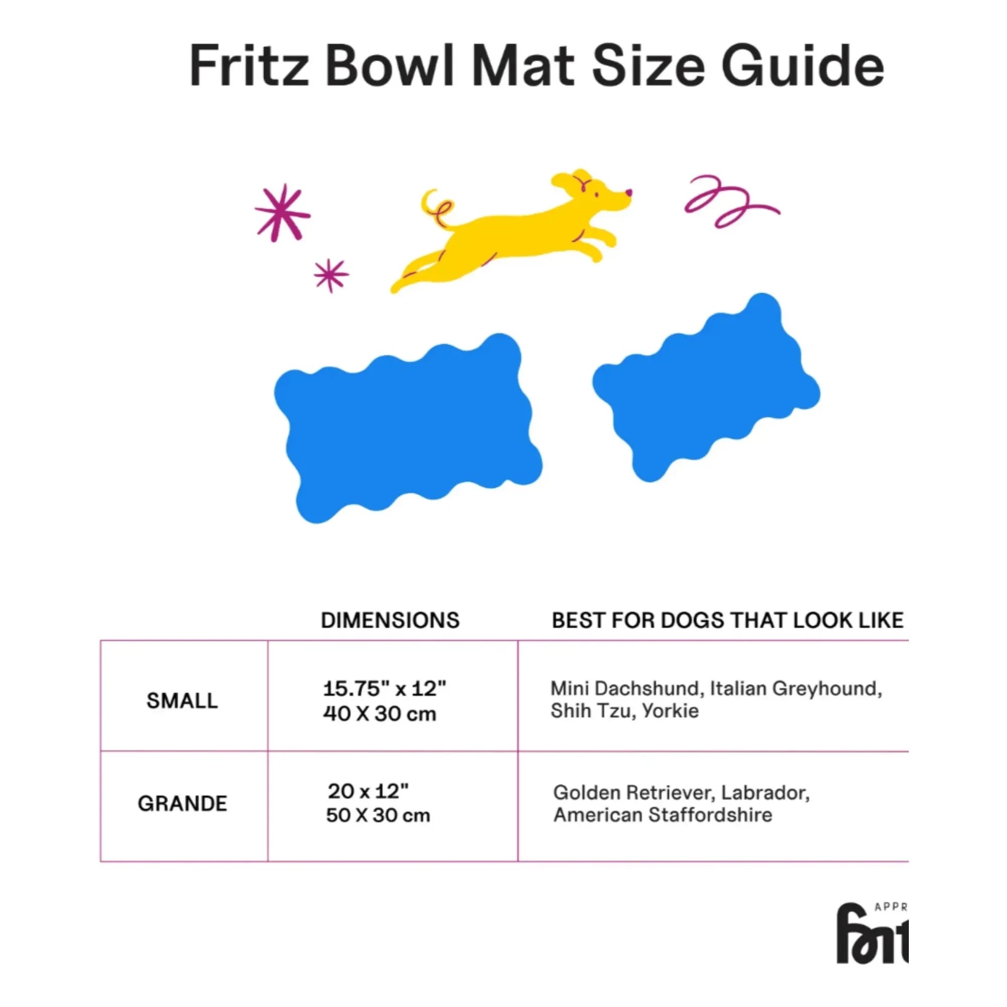 Approved by Fritz - Baby Bowl Placemat | Orange