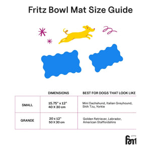 Approved by Fritz - Baby Bowl Placemat | Orange