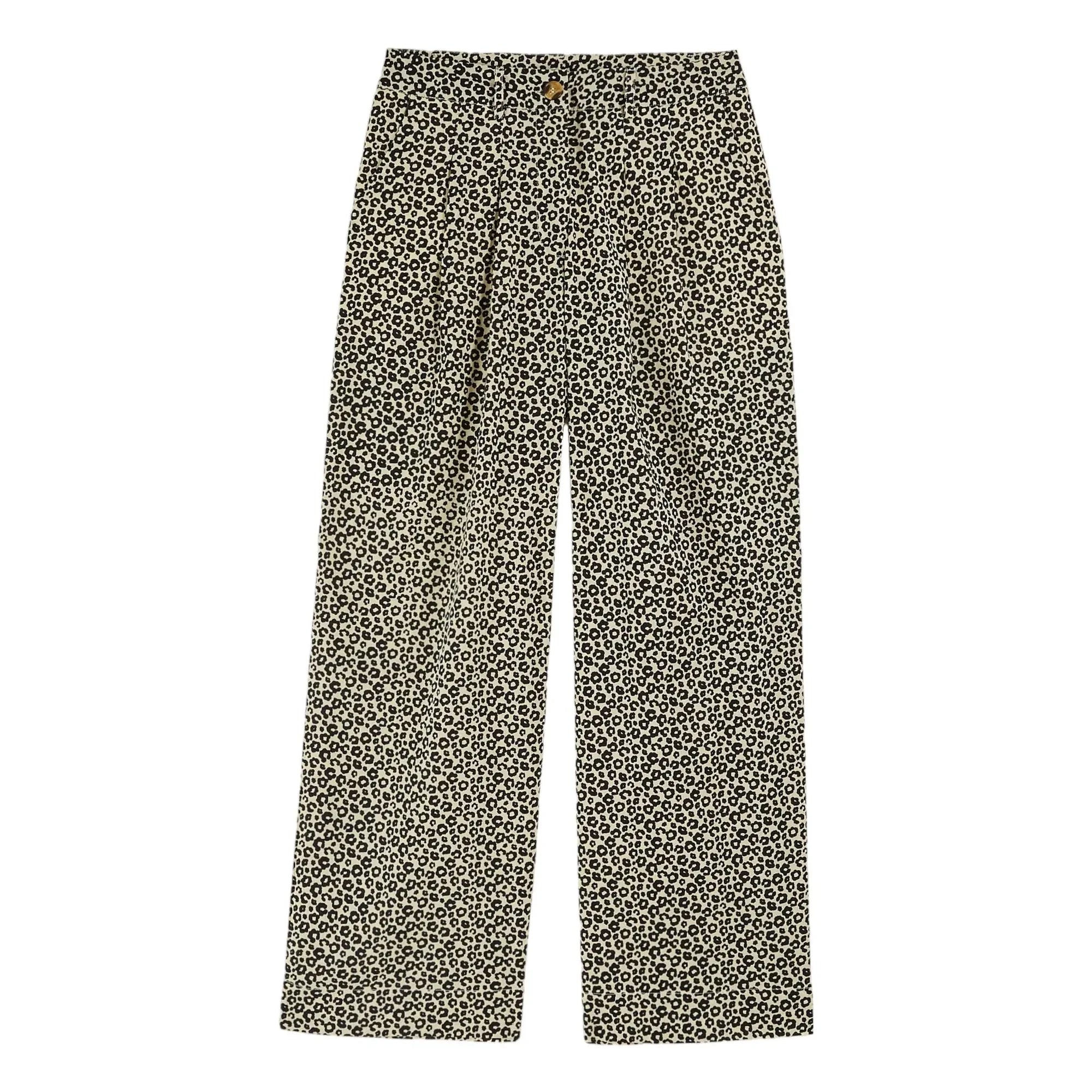 Emile et Ida - Bengal Leoparı Pantolon | Siyah