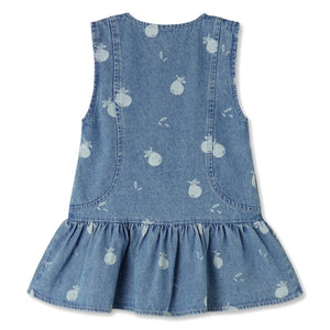 Fliink - Don Denim Elbise | Mavi