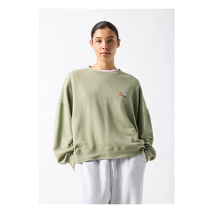 American Vintage - Atubay Cotton Sweatshirt | Khaki
