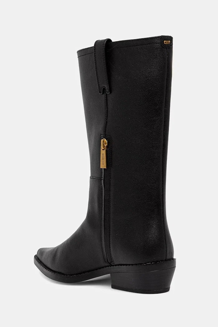 MICHAEL Michael Kors kadın deri bot Farren Flat Boot