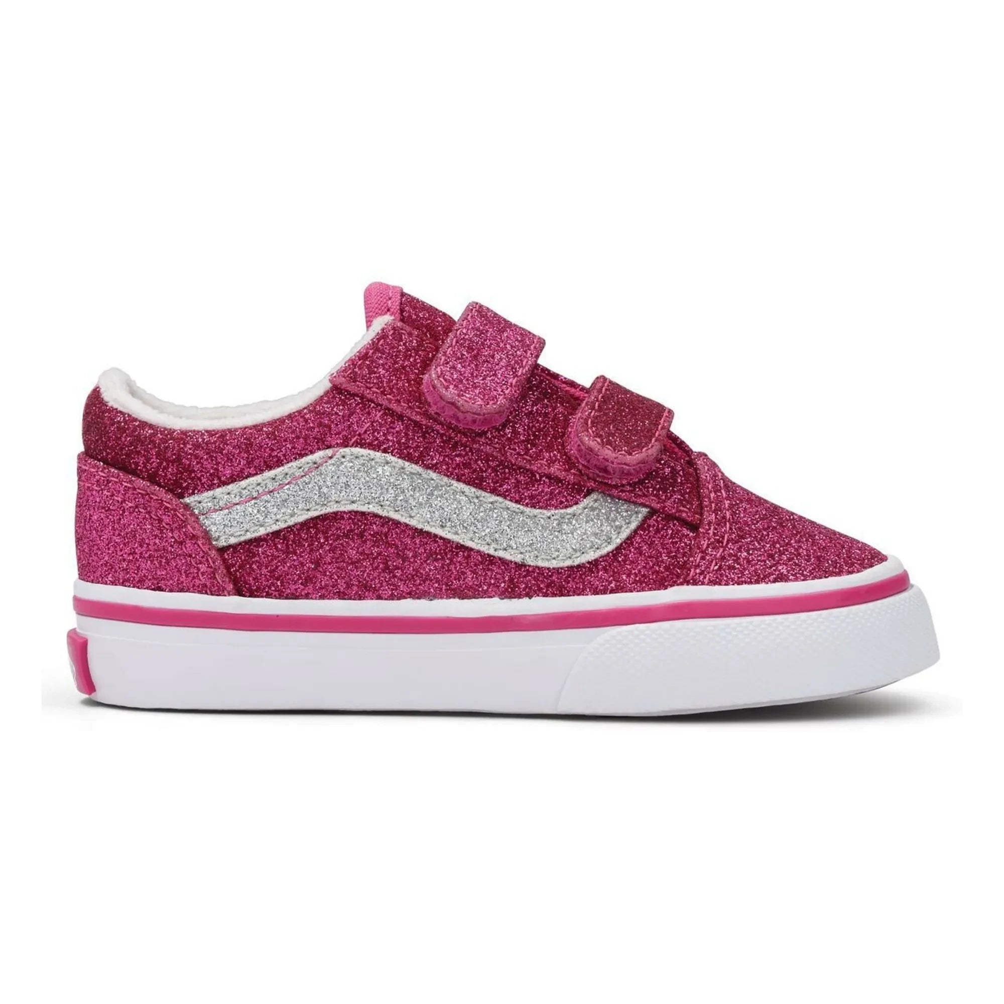 Vans - Old Skool Glitter Scratch Sneakers | Zuckerrosa