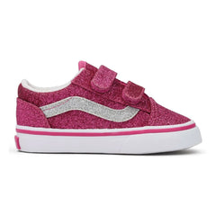 Vans - Old Skool Glitter Scratch Sneakers | Powder Pink