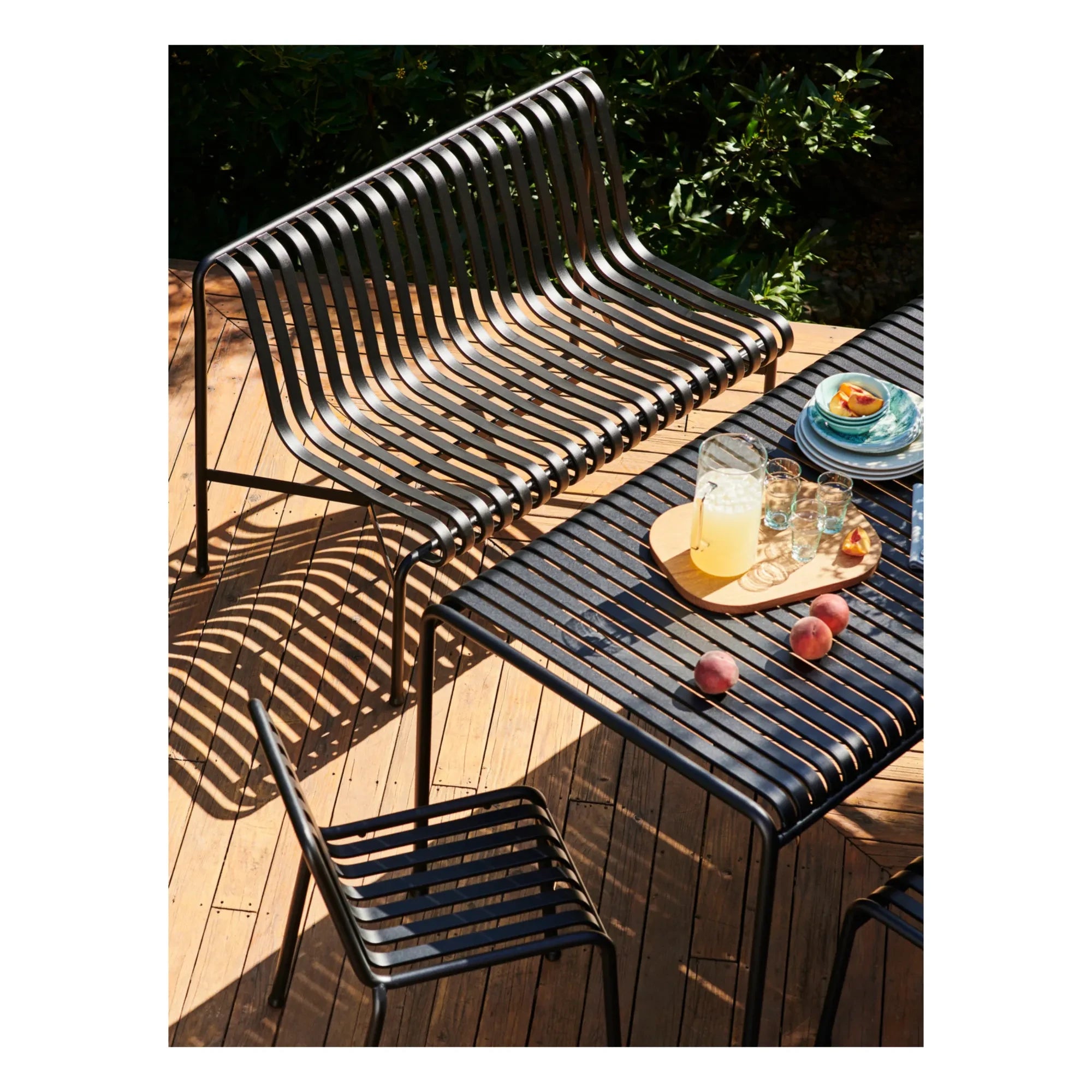Hay - Palissade Side Chair Designed by Ronan and Erwan Bouroullec | Charcoal Gray