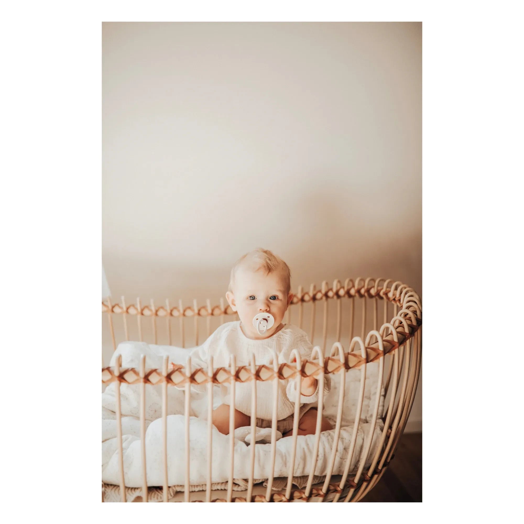 Bermbach Handcrafted - Lola Handgefertigtes Rattan-Babybett