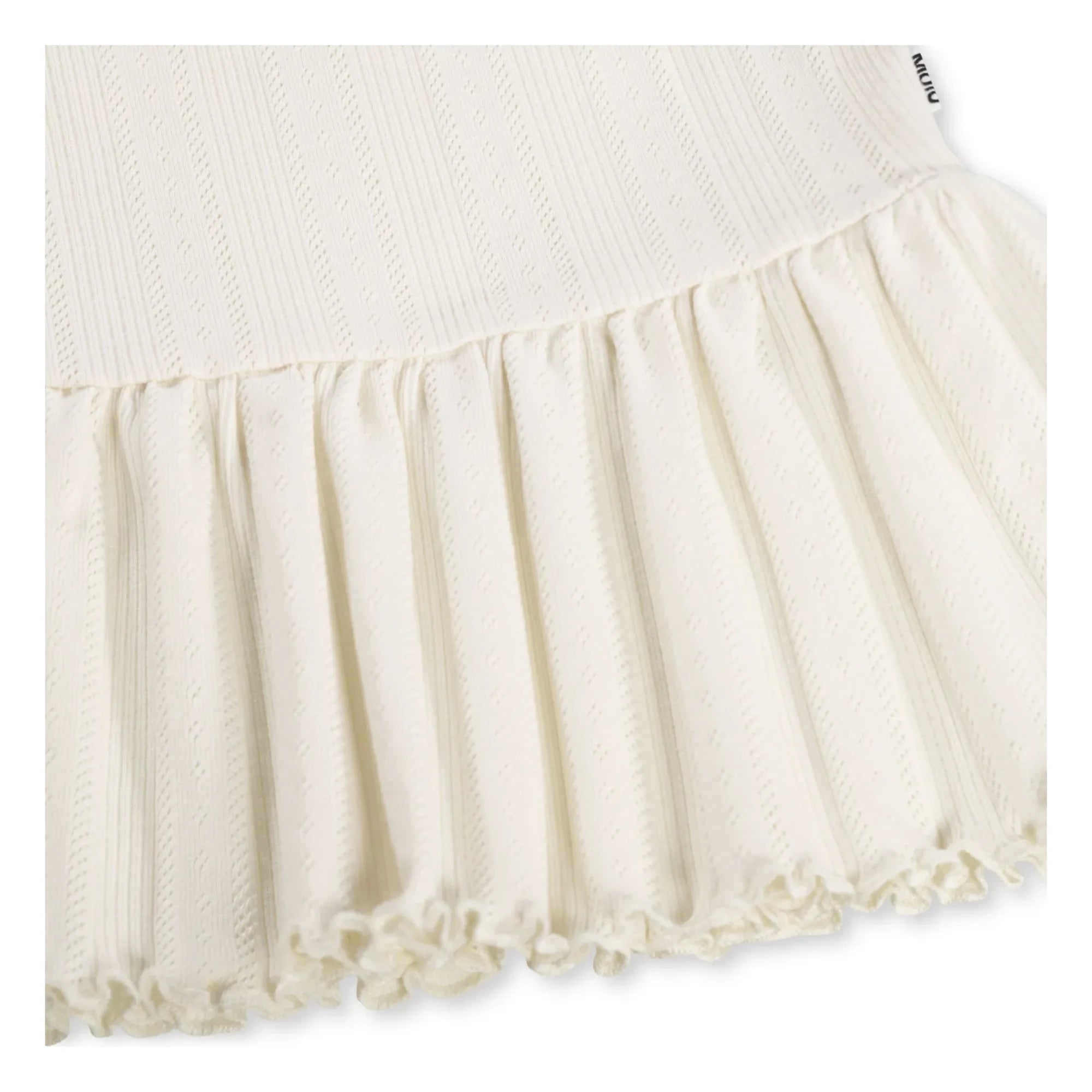 Molo - Rany organic cotton ruffle tank top | Ivory