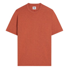Homecore - Rodger H organik pamuklu T-shirt | Tuğla kırmızısı