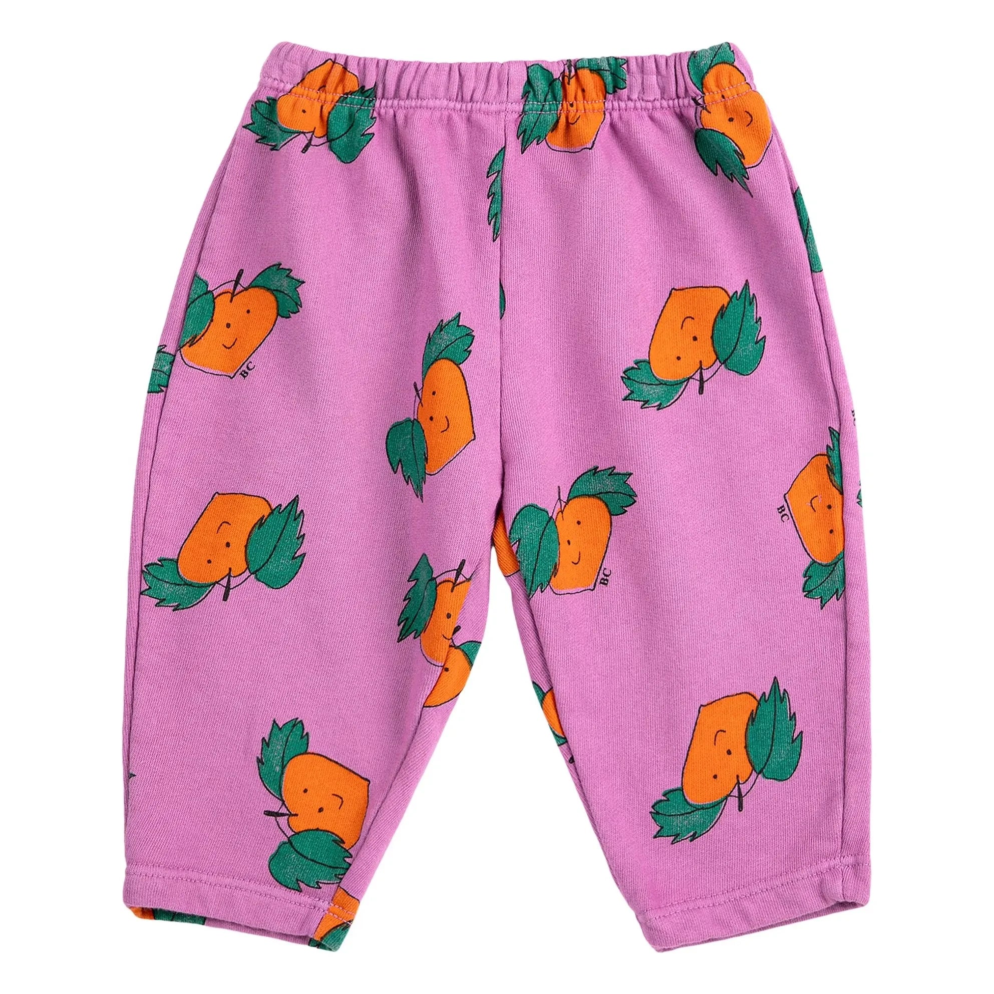 Bobo Choses - Jogger Orange Bio-Baumwolle | Lila