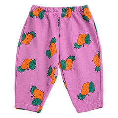 Bobo Choses - Jogger Orange Bio-Baumwolle | Lila