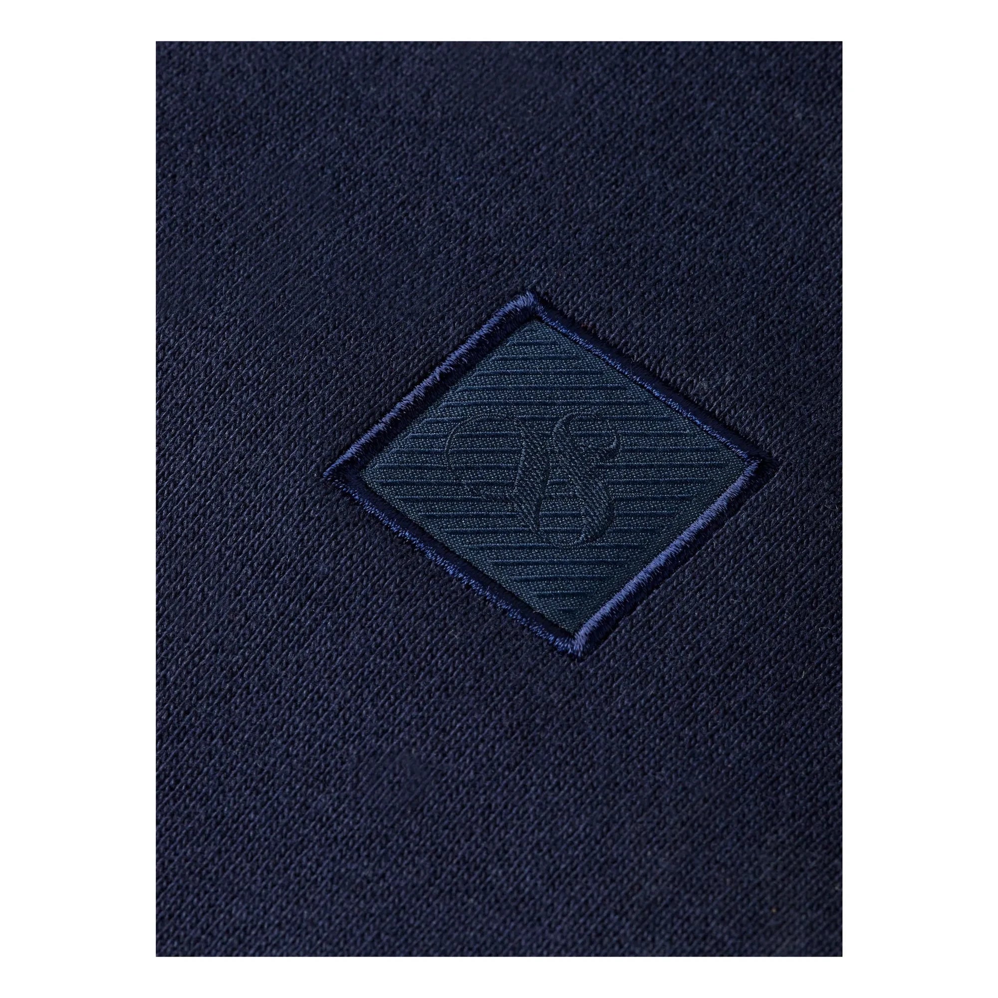 Scotch & Soda - Logo Badge Fermuarlı Sweatshirt | Lacivert