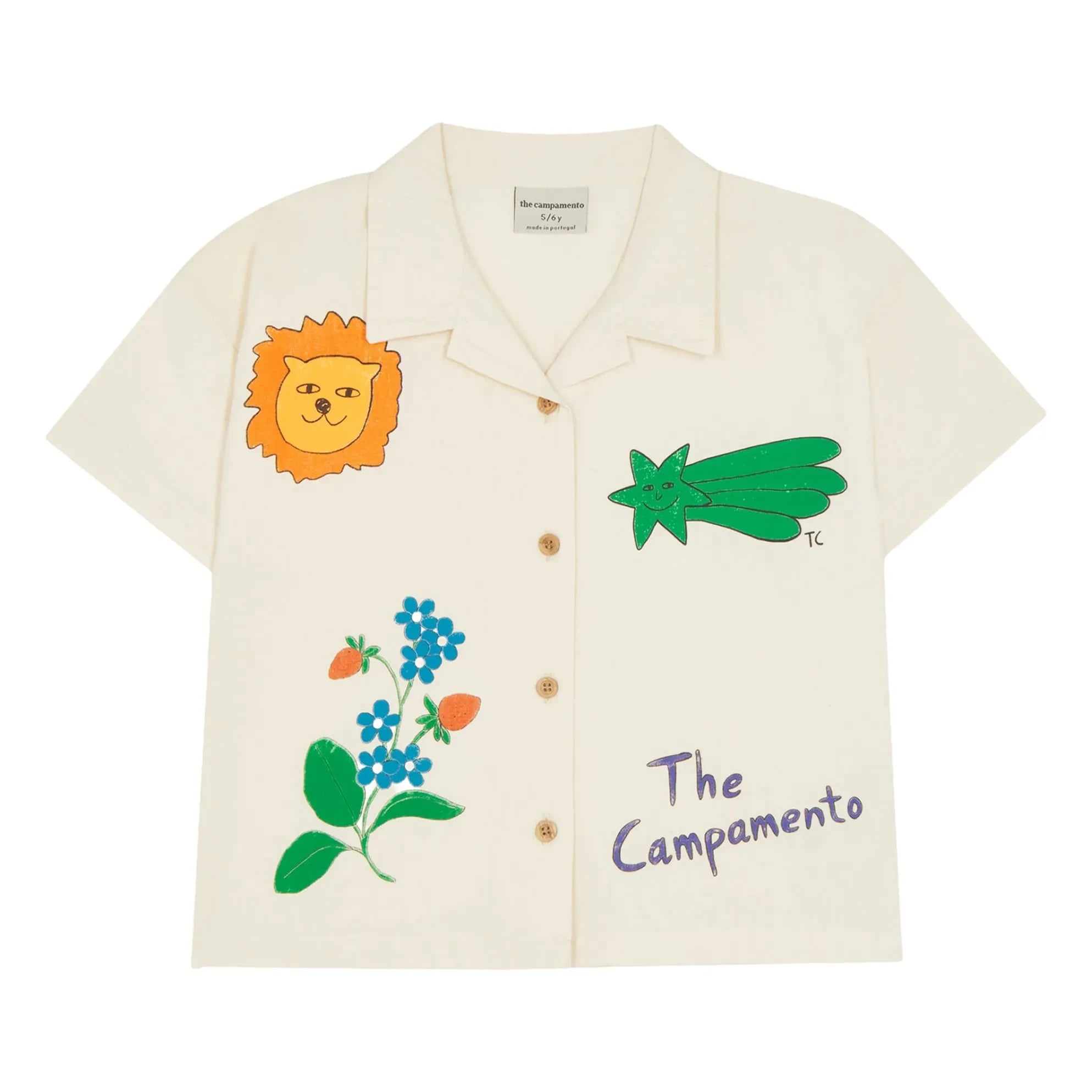 The Campamento - The Campamento Hemd | Ecru