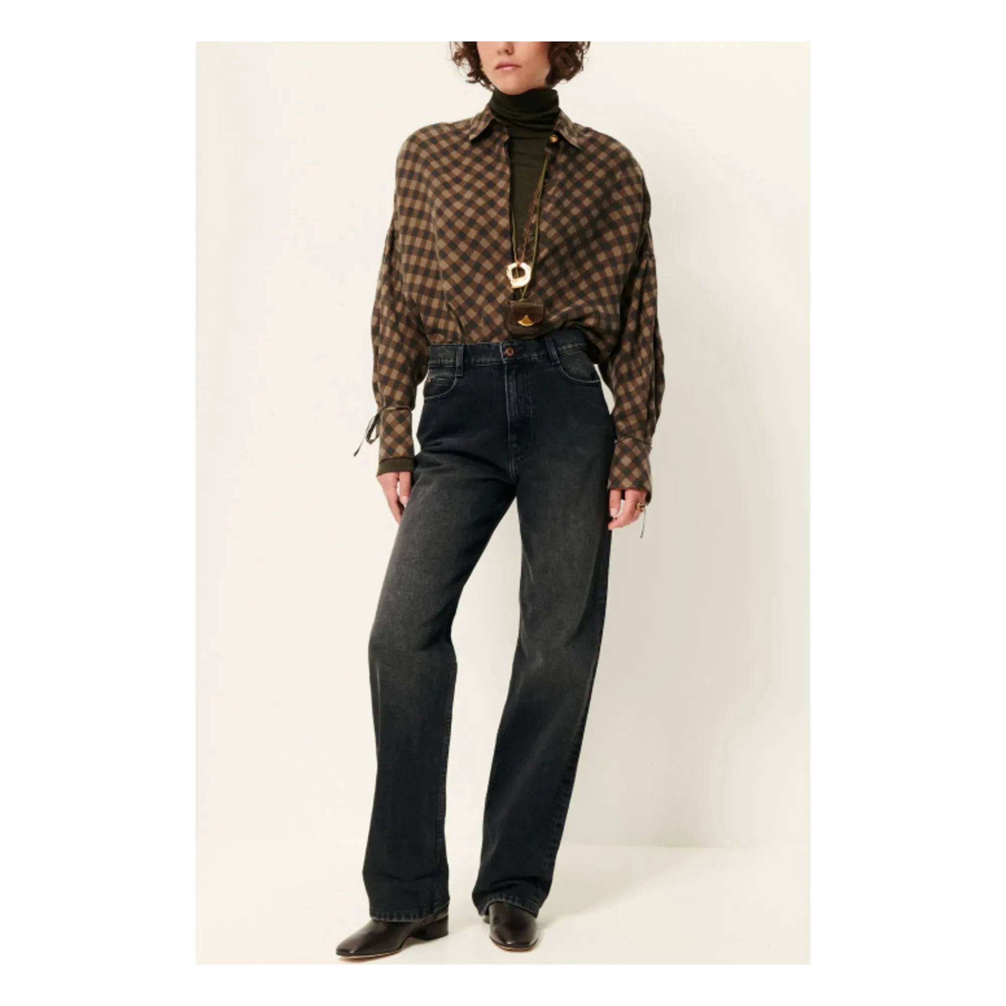 Sessùn - Siyah Jean Denim