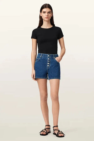 AllSaints kadın denim şort TAY