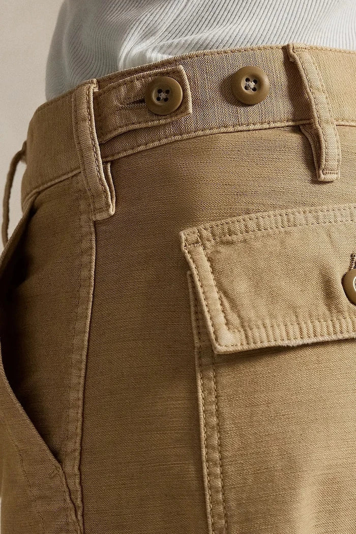 Polo Ralph Lauren kadın pamuklu düz pantolon