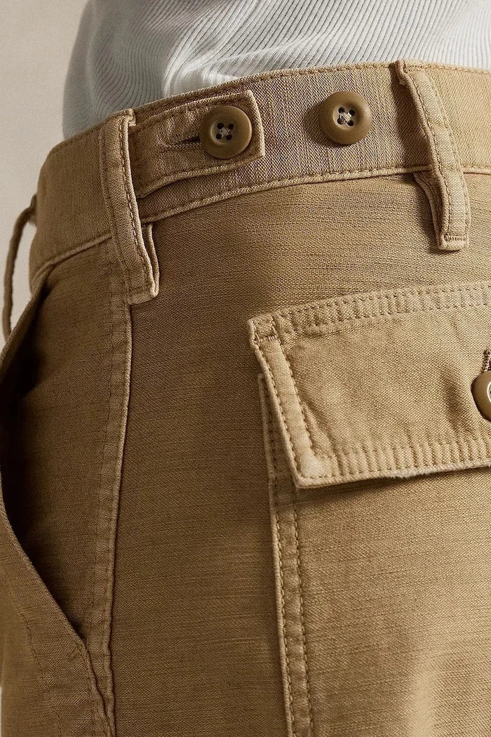 Polo Ralph Lauren kadın pamuklu düz pantolon