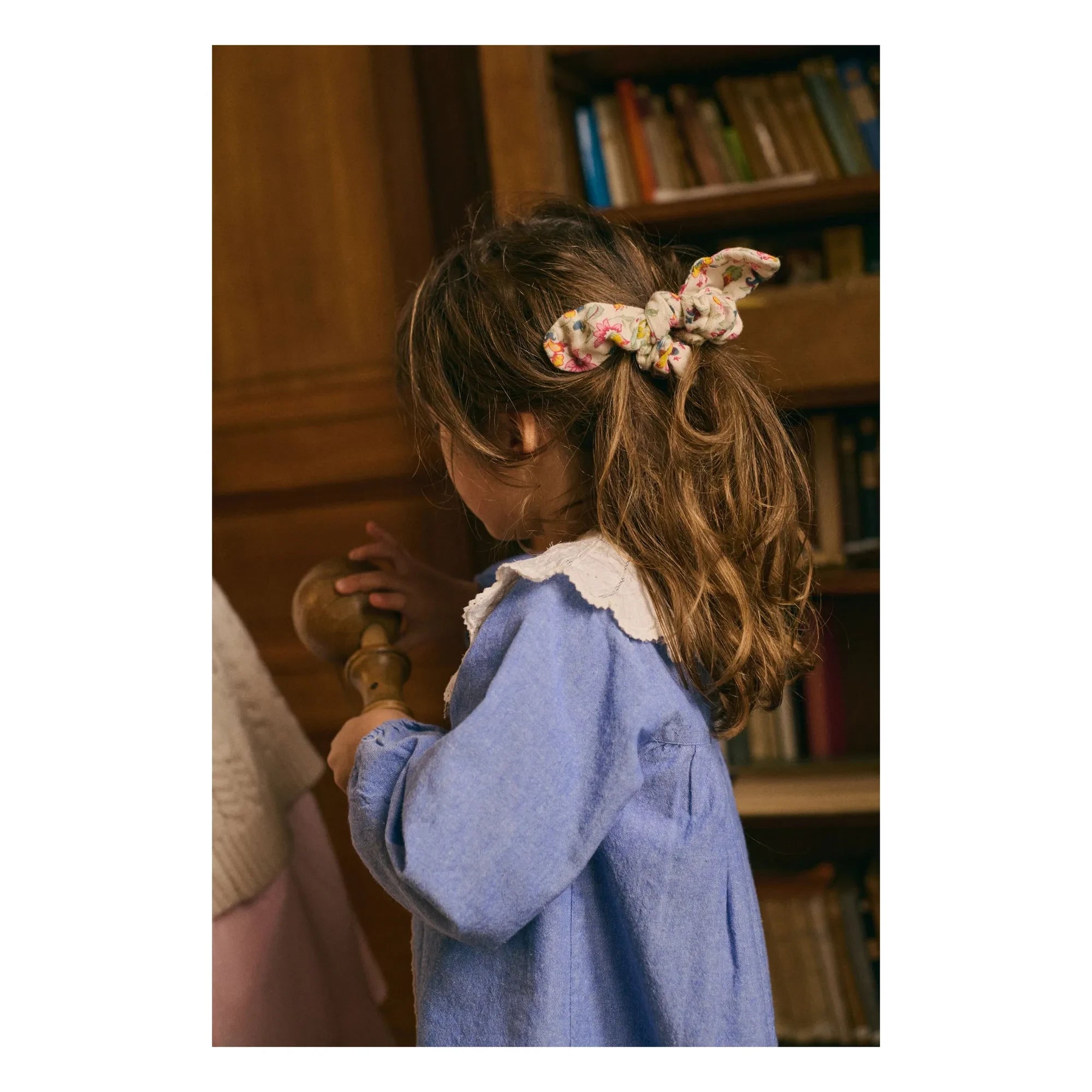 Louise Misha - Hyacinte Bio-Baumwollkleid | Denimblau