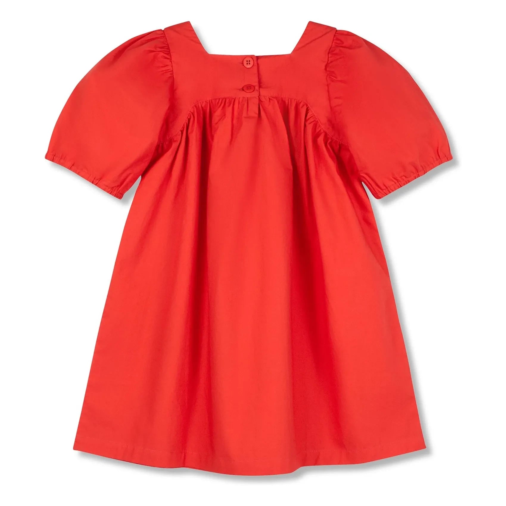 Wynken - Flauschiges Kleid | Rot
