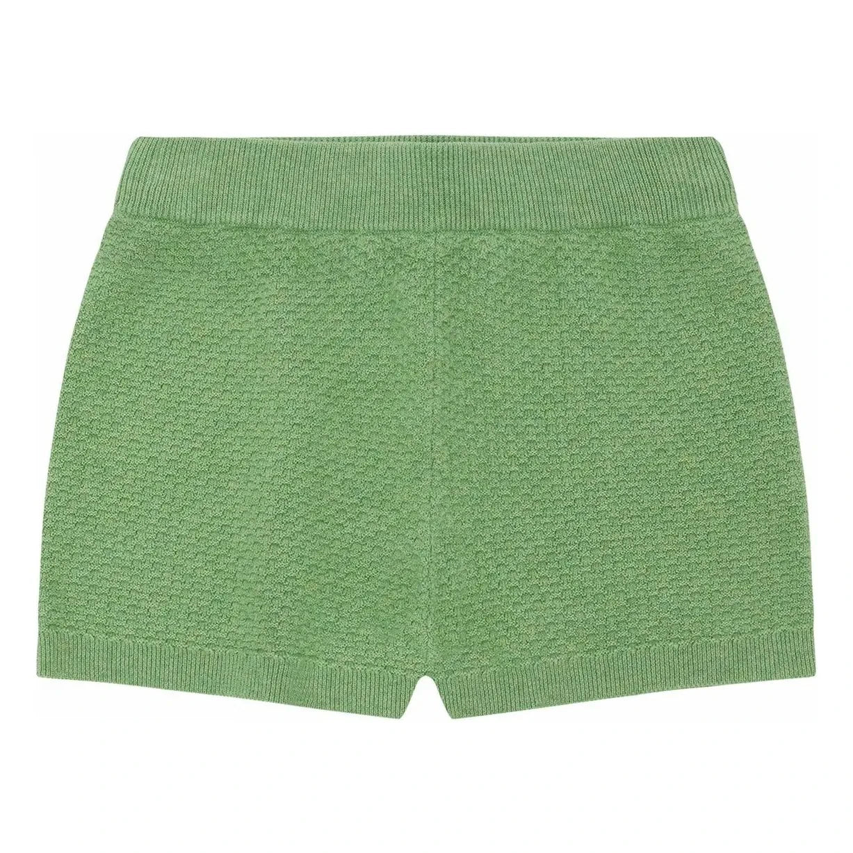 FUB - Organic Cotton Fine Knit Pique Shorts | Green