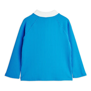 Mini Rodini - Anti-UV Schwimm-T-Shirt aus recycelten Fasern | Blau