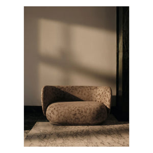 Ferm Living - 2 kişilik kanepe Rico Cilla Cilla | Vizon kahverengi