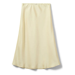 Sofie Schnoor - Long Satin Skirt Safia | Pale Yellow