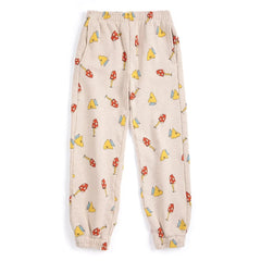 Bobo Choses - Organik Pamuk Mantar Jogger | Ecru