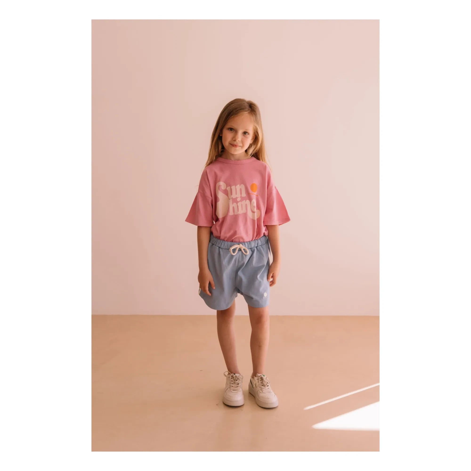 We Are Kids – T-Shirt aus Bio-Baumwolle „Dylan Sunshine“ | Rosa