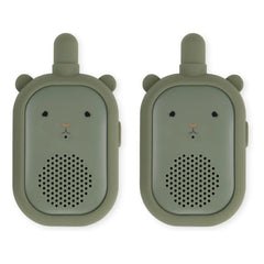 Konges Sløjd - Teddy Bear Walkie Talkie | Grün
