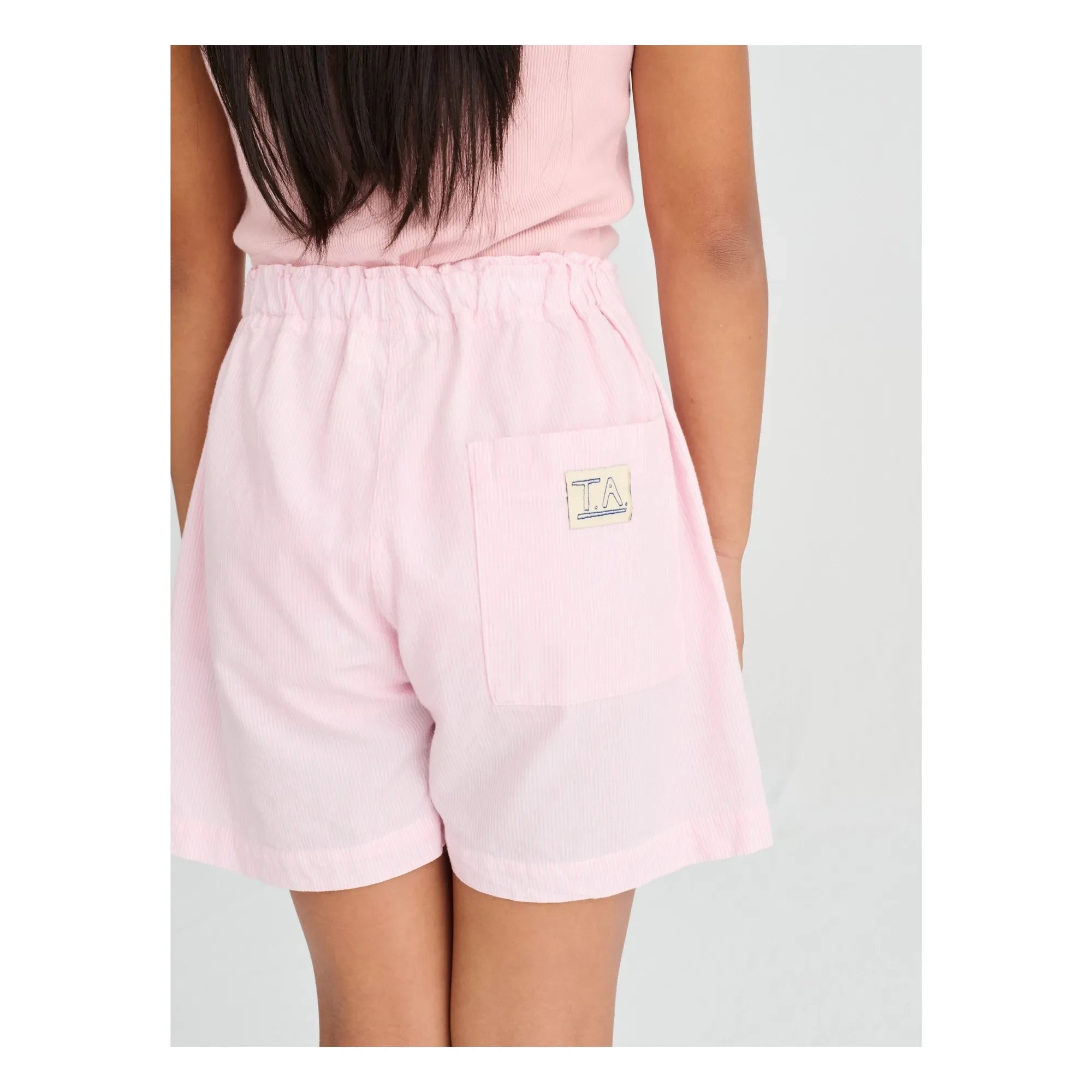 True Artist - Striped Short N°11 | Pale Pink