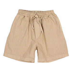 Búho - Organic Cotton Poplin Bermuda Shorts | Beige