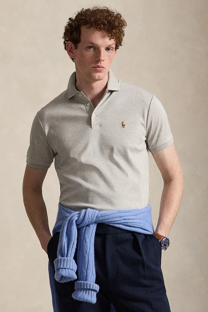 Polo Ralph Lauren Erkek Pamuklu Polo Yaka Tişört
