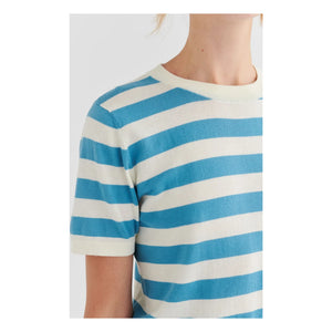 FUB - Gestreiftes T-Shirt | Blau