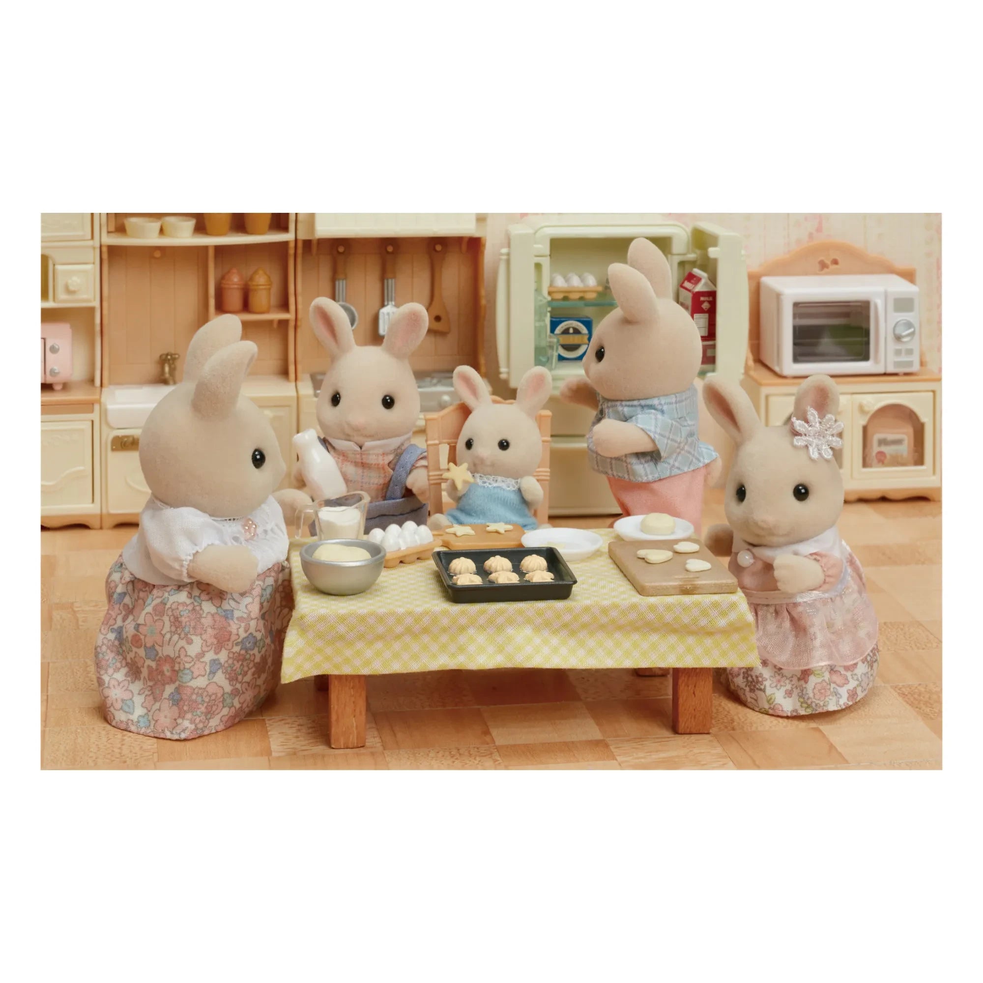 Sylvanian Families - Crème Kaninchen Familie