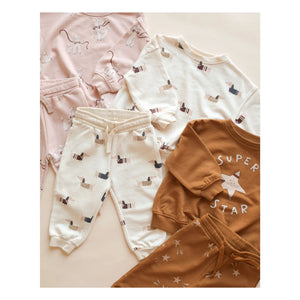Rylee + Cru - Jogger Dackel | Ecru