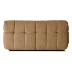 HKliving - Lazy fit velvet armchair | Light Brown