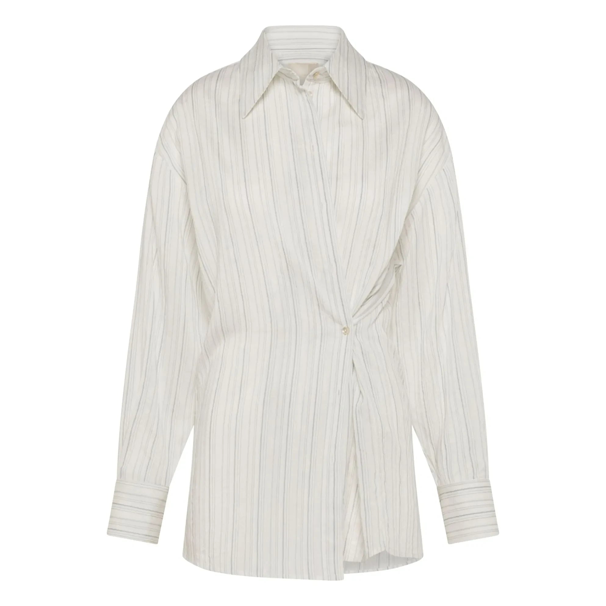 Momoni - Titi Striped Shirt | Cream