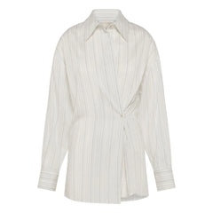 Momoni - Titi Striped Shirt | Cream